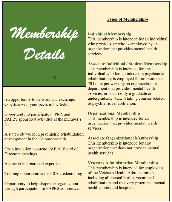 Membership Detail pic